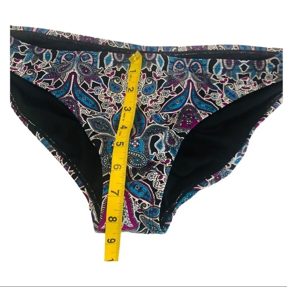 Converse Paisley Print Bikini Bottom XL modest - Picture 5 of 8